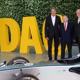 Hermann Tomczyk (li.) mit FIA-Präsident Jean Todt und ADAC Präsident Dr. August Markl