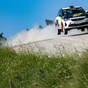 Gute Steigerung: Am Sonntag war das Duo Schulz/Wenzel im Corsa Rally4 flott unterwegs