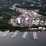 ADAC Rallye Deutschland, Service Park, Luftaufnahme