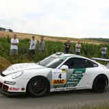 Platz vier in der DRM: Der Zwickauer Maik Stölzel im Porsche 911 GT3