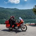 Auch die Motorräder touren durch Südtirol