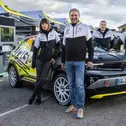 Opel-Marketingchefin Rebecca Reinermann, ADAC Sportpräsident Dr. Gerd Ennser, ADAC Motorsportchef Thomas Voss, Opel Motorsportchef Jörg Schrott (v.l.)