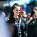 Model Betty Taube ist großer DTM-Fan Model Betty Taube ist großer DTM-Fan