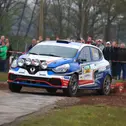 Führender 1 im ADAC Rallye Masters: Carsten Mohe im Renault Clio R3T