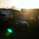 Gibson Tyre Tech im Fahrerlager