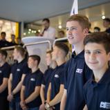 Lukas Fienhage, Speedway-Pilot der ADAC Stiftung Sport im Förderkader 2018, Essen Motor Show
