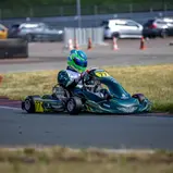 Felix Wischlitzki siegt im zweiten Rennen der X30 Senioren, ADAC Kast Masters, Oschersleben