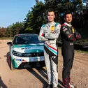 Laurin Heinrich und Clemens Schmid (l-r) gingen bei der Rallye-Challenge gemeinsam an den Start