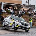 Carlberg/Eriksen: Zwei Räder reichen im Corsa Rally4 allemal für eine flotte Kurvendurchfahrt
