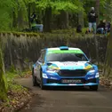 Julius Tannert belegte mit Co-Pilot Frank Christian Platz zwei