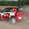 Führender im ADAC Rallye Masters: Max Schumann im Suzuki Swift