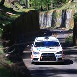 #29	R. Fechner - F. Pitzk / Mitsubishi Lancer Evo X (NC 1) / ADAC Actronics Rallye Sulingen