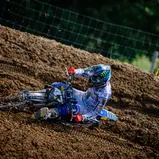 ADAC MX Masters 2022 , ADAC MX Masters Bielstein  Karlis Alberts Reisulis ( Lettland / Yamaha / Yamaha Europe MX125 MJC ) beim ADAC MX Junior Cup 125
