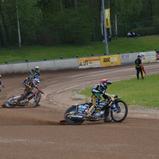 Im Speedway holte Erik Bachhuber in bisher sieben Saisonrennen sechsmal den ersten Platz
