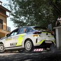 Freuen sich auf die tückischen Prüfungen rund um Zlín: Pellier/Pelamourgues im Opel Corsa Rally4
