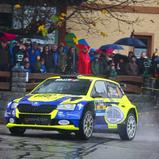 #3 Philip Geipel / Katrin Becker-Brugger (ADAC Sachsen e.V., Škoda Fabia Rally2 Evo), ADAC 3 Städte Rallye
