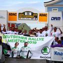 Fabian Kreim und Tobias Braun feiern mit Skoda Auto Deutschland den DRM-Titel