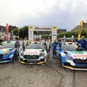 Die Top-Drei der ADAC Saarland-Pfalz Rallye