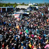 Viele Fans besuchten den DTM-Auftakt in Oschersleben
