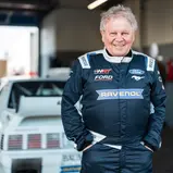 Gerd Ruch stieg beim DTM-Test wieder in den Ford Mustang 5.0 GT