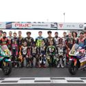 Insgesamt 21 Piloten aus sieben Ländern waren beim Test in Misano dabei