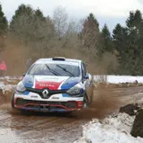Volle Punkte zum Auftakt: Carsten Mohe im Renault Clio R3T