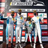 ADAC GT Masters, Sachsenring, Rutronik Racing, Patric Niederhauser, Kelvin van der Linde, Rutronik Racing, Dennis Marschall, Carrie Schreiner