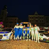 Die Top-Drei der 61. ADAC Rallye Erzgebirge