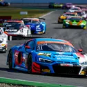 Mit dem Audi R8 LMS gewannen Kelvin van der Linde und Patric Niederhauser das ADAC GT Masters 2019 Mit dem Audi R8 LMS gewannen Kelvin van der Linde und Patric Niederhauser das ADAC GT Masters 2019