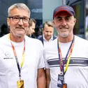 Alte Bekannte: Bernd Schneider und David Brabham