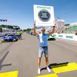 Rallye-Weltstar Sébastien Ogier zählte zu den VIP-Gästen auf dem Norisring