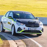 Der Opel Corsa-e Rally im Testeinsatz