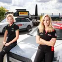 Die beiden Layds im ADAC GT Masters: Rahel Frey und Mikaela Åhlin-Kottulinsky 