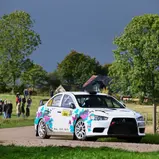 Sebastian Wolf und Andreas Luther führen die Tabelle der DRM Nationals im Mitsubishi Lancer Evo X mit einem Vorsprung von sechs Punkten an