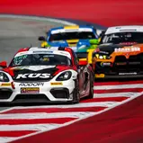 #32 Hendrik Still / Tim Horrell / Porsche 718 Cayman GT4 RS Clubsport / AVIA W&S Motorsport, Test Red Bull Ring