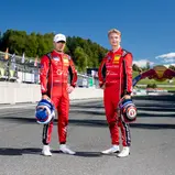 Die Angreifer: Kiano Blum und Niklas Kalus vom Haupt Racing Team