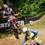Lucas Leok sorgte für eine sehenswerte Aufholjagd im ADAC MX Junior Cup 85