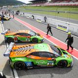 ADAC GT Masters, Most, Orange1 by GRT Grasser, Rolf Ineichen, Franck Perera, Mirko Bortolotti, Christian Engelhart