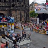 ADAC Rallye Deutschland, Jari-Matti Latvala, Miikka Anttila, Sebastien Ogier, Julien Ingrassia, Andreas Mikkelsen, Ola Fløene, Porta Nigra, Volkswagen Motorsport