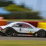 Mit Baujahr 2006 das jüngste Fahrzeug im Teilnehmerfeld: die Mercedes-Benz C-Klasse DTM.