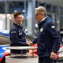 Max Hesse im Interview mit Wolfgang Schattling von der ADAC Stiftung Sport (Copyright: Gruppe C Photography)