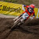 Maxmilian Spies feierte in Mölln nach zwei Jahren wieder einen Laufsieg im ADAC MX Masters