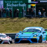 #22 Allied-Racing / Alexander Hartvig / Nathan Schaap / Porsche 718 Cayman GT4 RS CS / Motorsport Arena Oschersleben