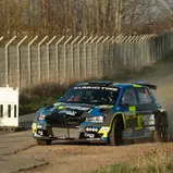 #4	Y. Vrielink - H. Van Koppen / Skoda Fabia R5 Evo (RC2) / 60. ADAC Rallye Erzgebirge