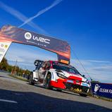 Auf den 18 Wertungsprüfungen der Central European Rally sind die WRC1-Piloten mit einem gut 500 PS starken Hybridantrieb unterwegs, dessen Verbrenner-Komponente mit fossilfreiem Treibstoff betrieben wird