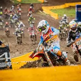 Janis Martins Reisulis ( Lettland / KTM / Hamstra MX Team ) beim ADAC MX Junior Cup 125