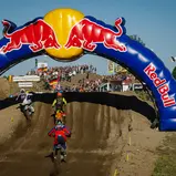 ADAC MX Youngster Cup mit Nicolai Skovbjerg ( Dänemark / Husqvarna / SIXTYSEVEN RACING TEAM HUSQVARNA ), Bence Pergel ( Ungarn / KTM / HTS KTM ) und Marius Adomaitis ( Litauen / Husqvarna )