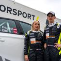 Solider Einstand im ADAC Opel Rally Junior Team: Luca Pröglhöf und Beifahrerin Christina Ettel
