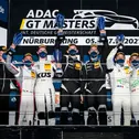 Die Top Drei auf dem Podium