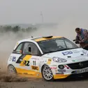 Schneller Youngster: Marijan Griebel vom ADAC Opel Junior Rallye Team